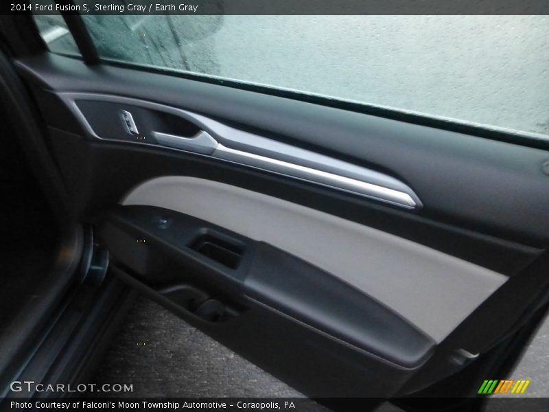 Sterling Gray / Earth Gray 2014 Ford Fusion S