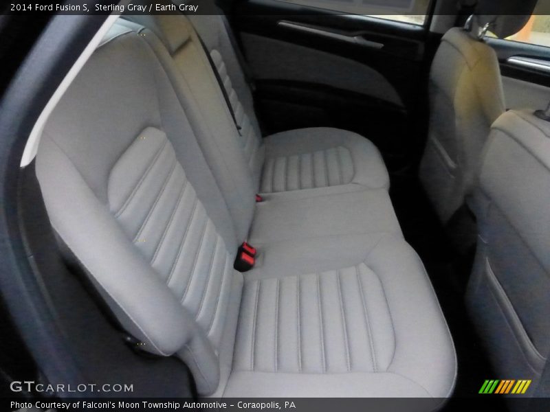 Sterling Gray / Earth Gray 2014 Ford Fusion S