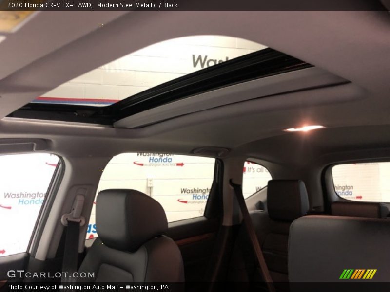 Modern Steel Metallic / Black 2020 Honda CR-V EX-L AWD