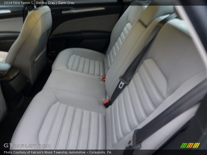Sterling Gray / Earth Gray 2014 Ford Fusion S