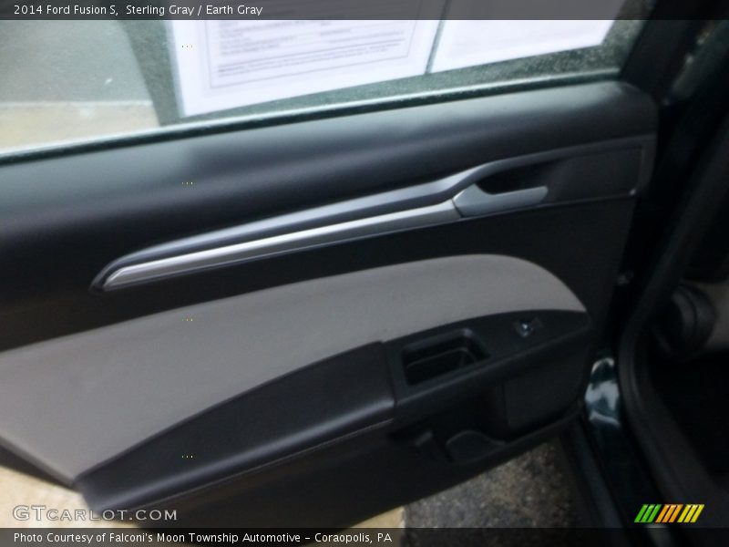 Sterling Gray / Earth Gray 2014 Ford Fusion S