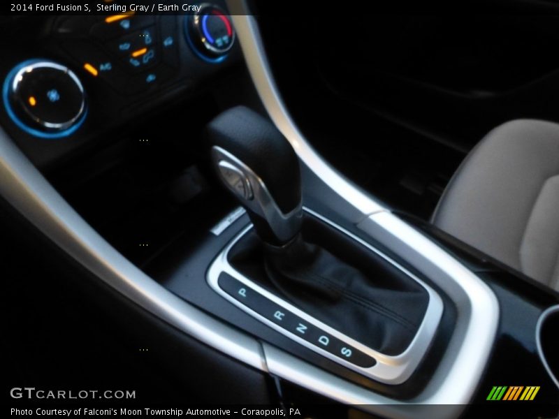 Sterling Gray / Earth Gray 2014 Ford Fusion S