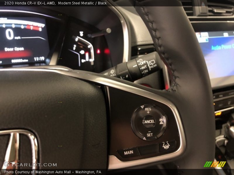 Modern Steel Metallic / Black 2020 Honda CR-V EX-L AWD