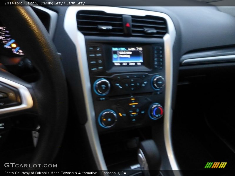 Sterling Gray / Earth Gray 2014 Ford Fusion S