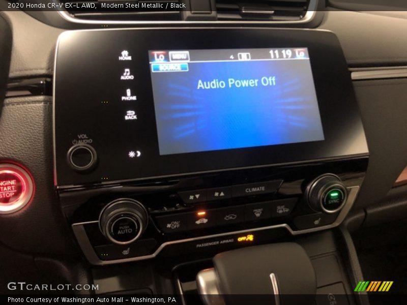 Modern Steel Metallic / Black 2020 Honda CR-V EX-L AWD