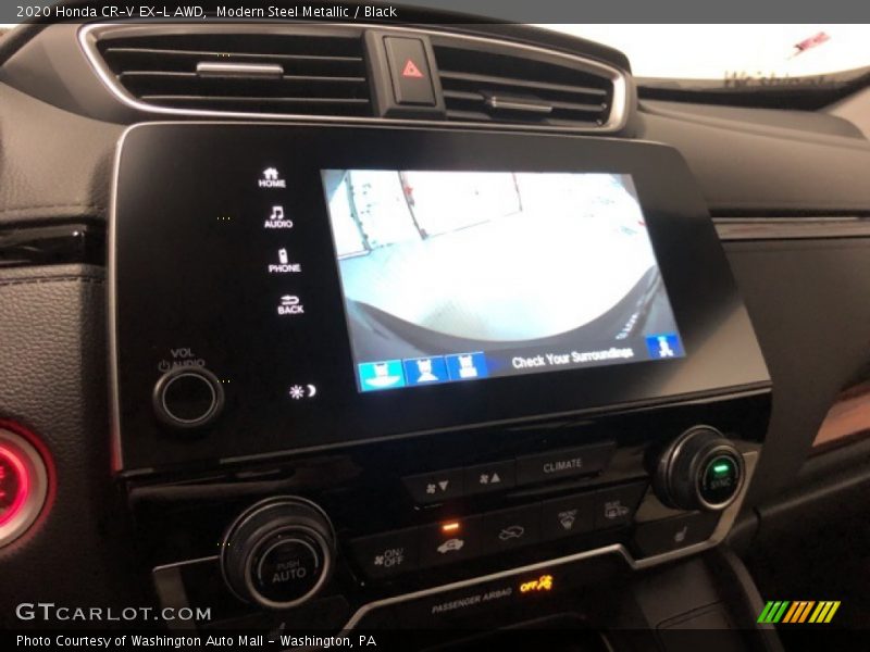 Modern Steel Metallic / Black 2020 Honda CR-V EX-L AWD