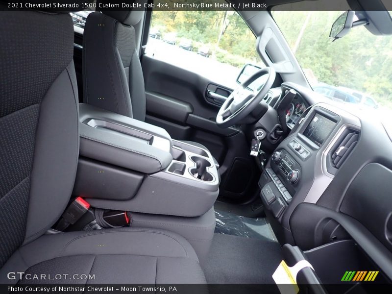 Front Seat of 2021 Silverado 1500 Custom Double Cab 4x4