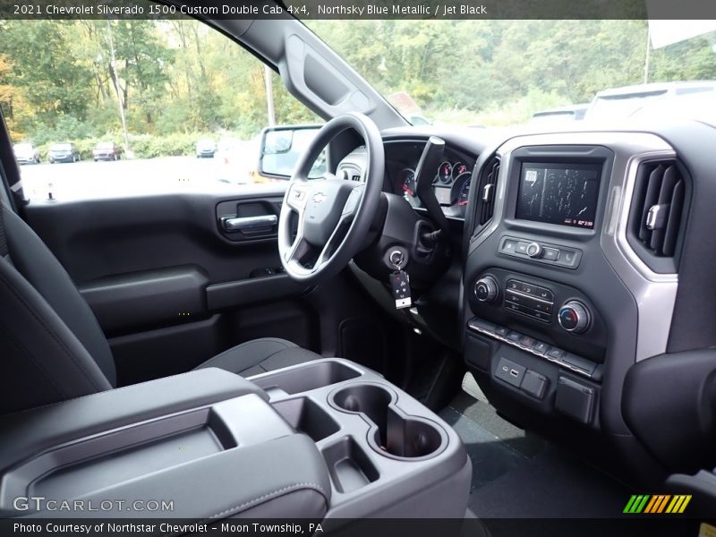 Dashboard of 2021 Silverado 1500 Custom Double Cab 4x4