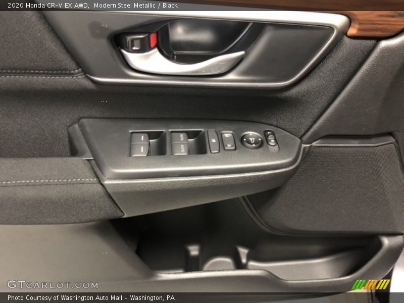 Modern Steel Metallic / Black 2020 Honda CR-V EX AWD