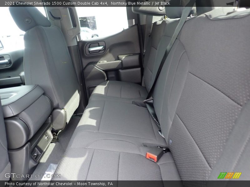 Rear Seat of 2021 Silverado 1500 Custom Double Cab 4x4