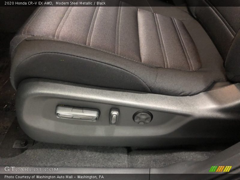 Modern Steel Metallic / Black 2020 Honda CR-V EX AWD