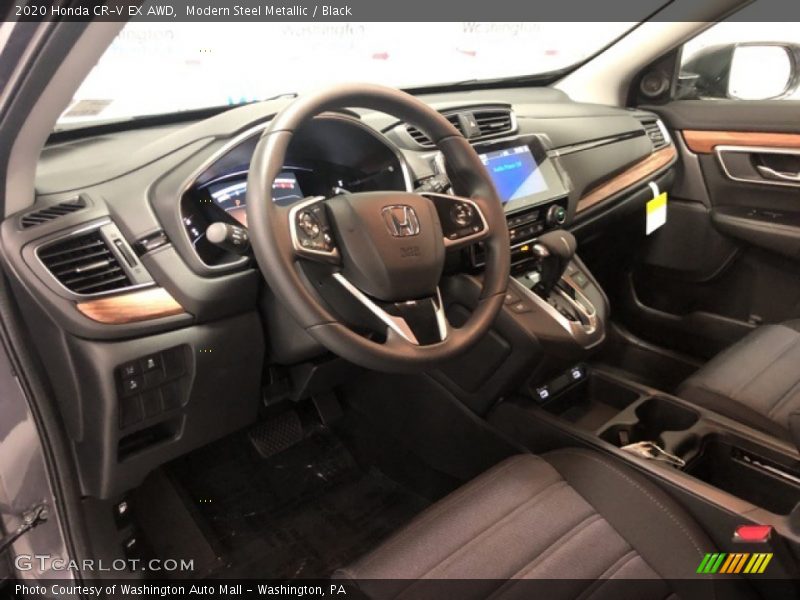 Modern Steel Metallic / Black 2020 Honda CR-V EX AWD