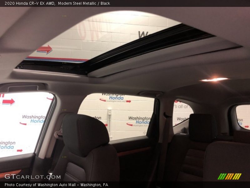 Modern Steel Metallic / Black 2020 Honda CR-V EX AWD
