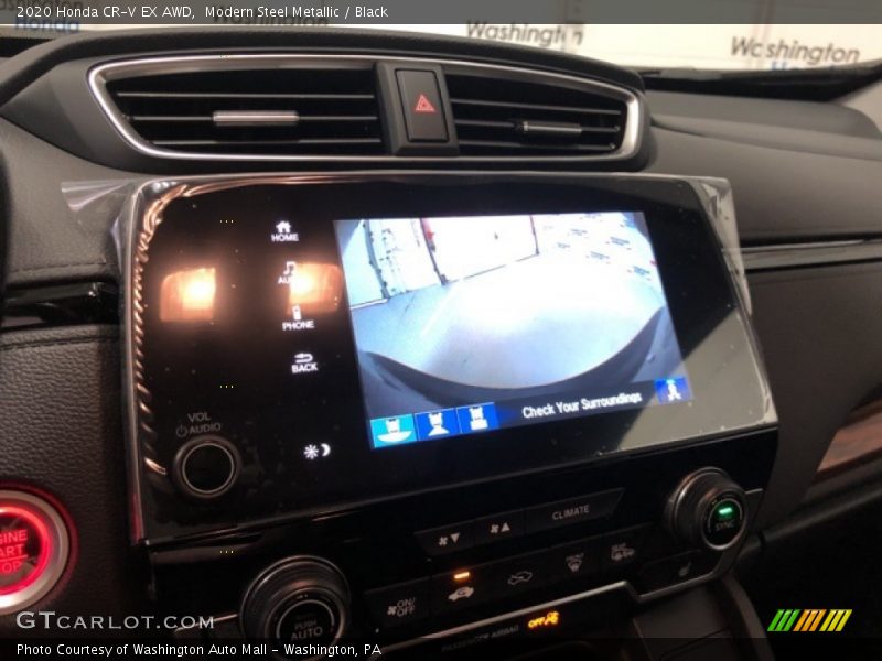 Modern Steel Metallic / Black 2020 Honda CR-V EX AWD