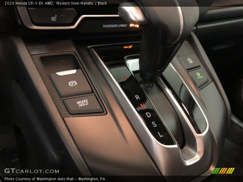 Modern Steel Metallic / Black 2020 Honda CR-V EX AWD