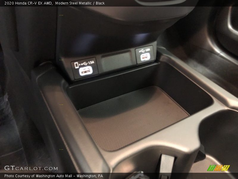 Modern Steel Metallic / Black 2020 Honda CR-V EX AWD