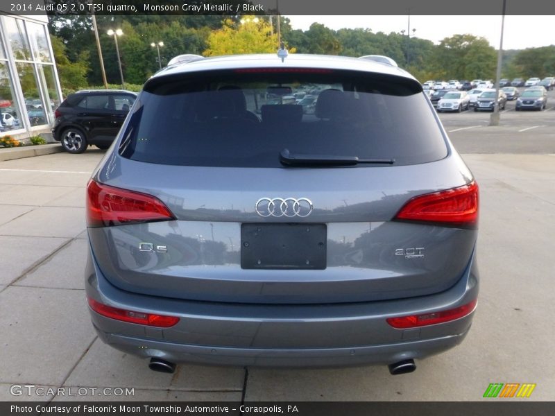 Monsoon Gray Metallic / Black 2014 Audi Q5 2.0 TFSI quattro