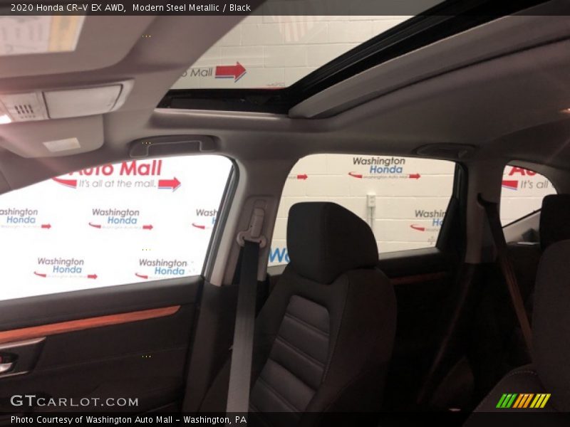 Modern Steel Metallic / Black 2020 Honda CR-V EX AWD