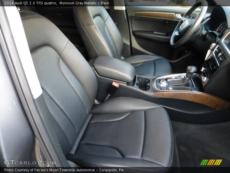 Monsoon Gray Metallic / Black 2014 Audi Q5 2.0 TFSI quattro