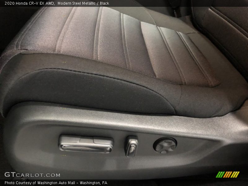 Modern Steel Metallic / Black 2020 Honda CR-V EX AWD