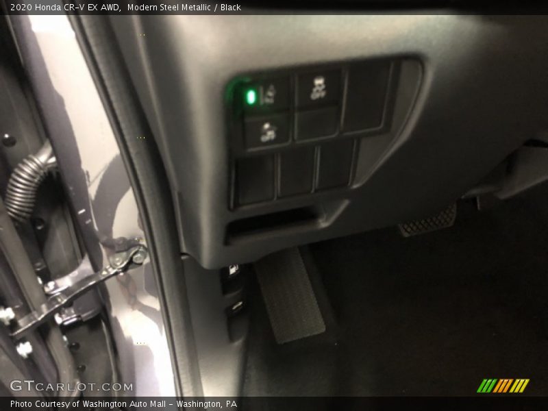 Modern Steel Metallic / Black 2020 Honda CR-V EX AWD