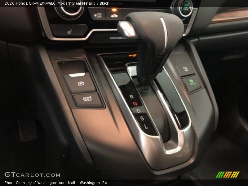 Modern Steel Metallic / Black 2020 Honda CR-V EX AWD