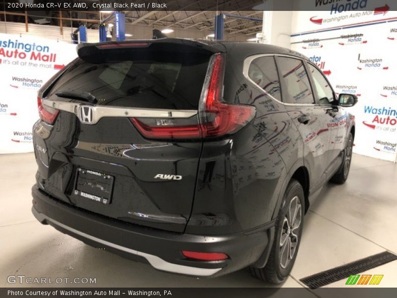 Crystal Black Pearl / Black 2020 Honda CR-V EX AWD