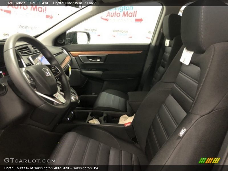 Crystal Black Pearl / Black 2020 Honda CR-V EX AWD