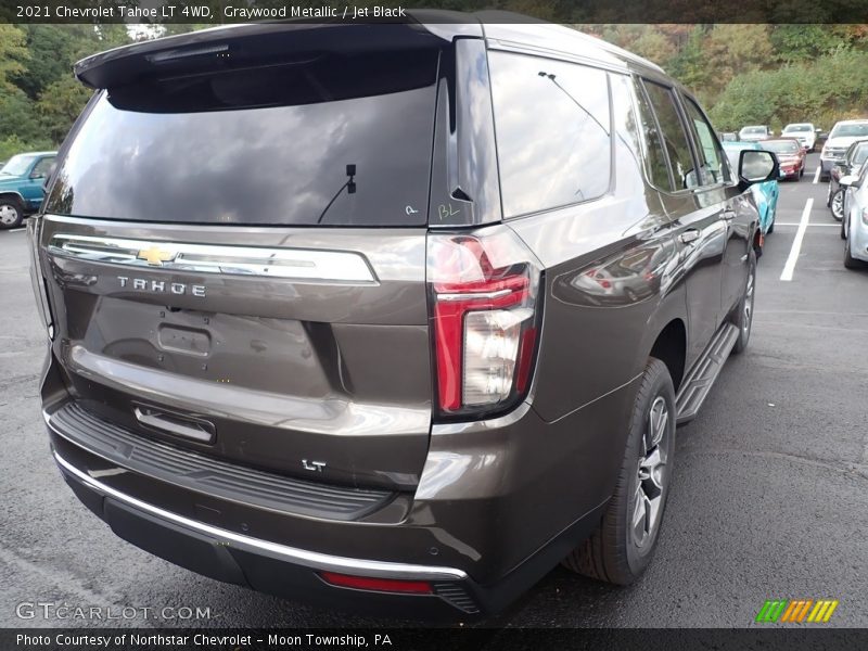 Graywood Metallic / Jet Black 2021 Chevrolet Tahoe LT 4WD