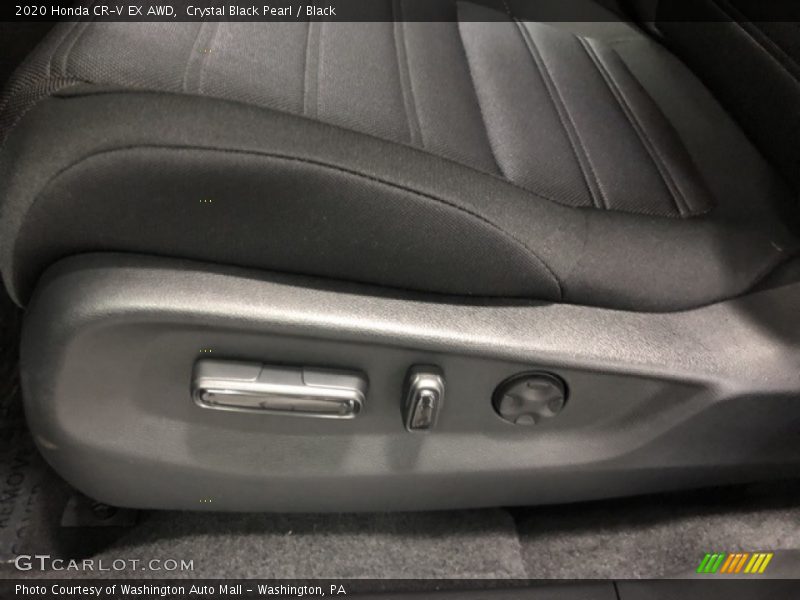 Crystal Black Pearl / Black 2020 Honda CR-V EX AWD