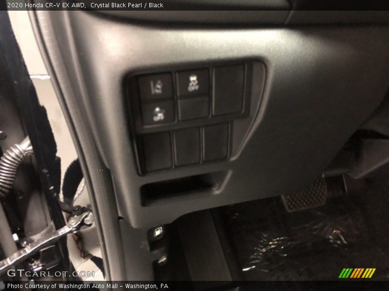 Crystal Black Pearl / Black 2020 Honda CR-V EX AWD