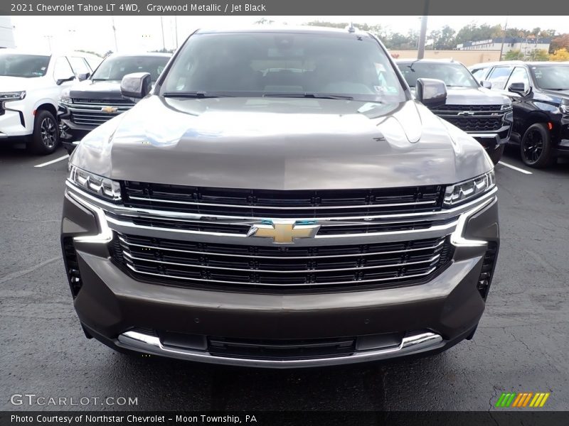 Graywood Metallic / Jet Black 2021 Chevrolet Tahoe LT 4WD