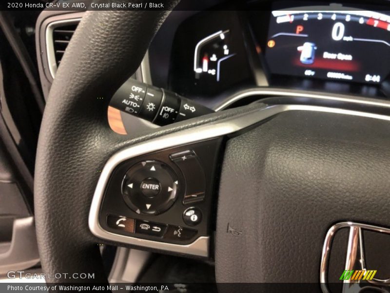 Crystal Black Pearl / Black 2020 Honda CR-V EX AWD