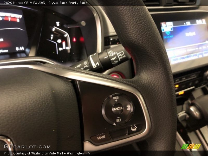 Crystal Black Pearl / Black 2020 Honda CR-V EX AWD