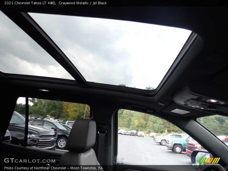 Sunroof of 2021 Tahoe LT 4WD