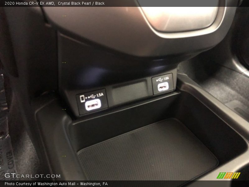 Crystal Black Pearl / Black 2020 Honda CR-V EX AWD