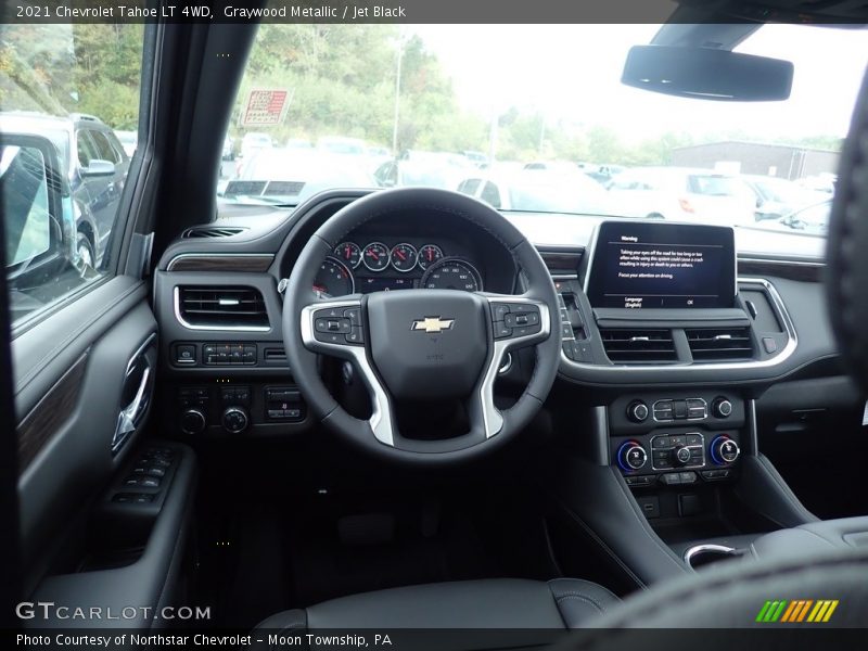 Dashboard of 2021 Tahoe LT 4WD