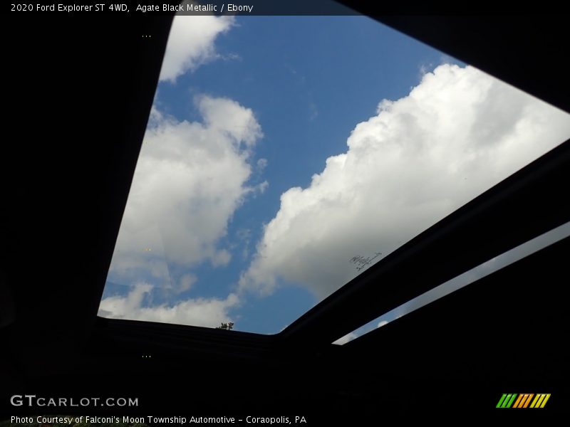 Sunroof of 2020 Explorer ST 4WD