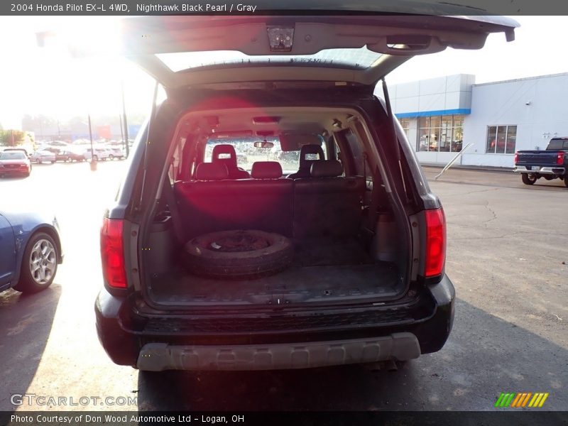Nighthawk Black Pearl / Gray 2004 Honda Pilot EX-L 4WD