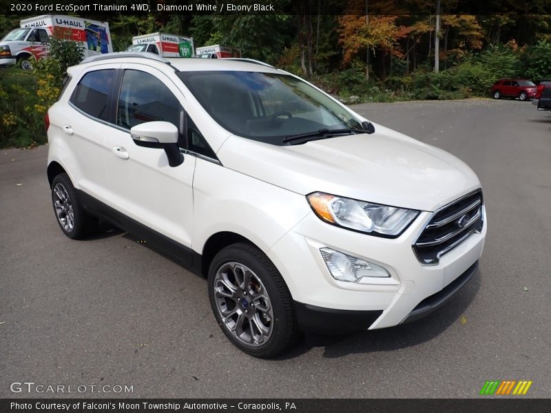 Front 3/4 View of 2020 EcoSport Titanium 4WD