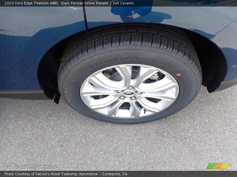 Dark Persian Green Metallic / Soft Ceramic 2020 Ford Edge Titanium AWD