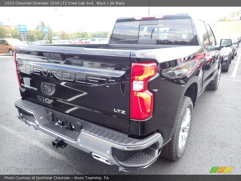 Black / Jet Black 2020 Chevrolet Silverado 1500 LTZ Crew Cab 4x4