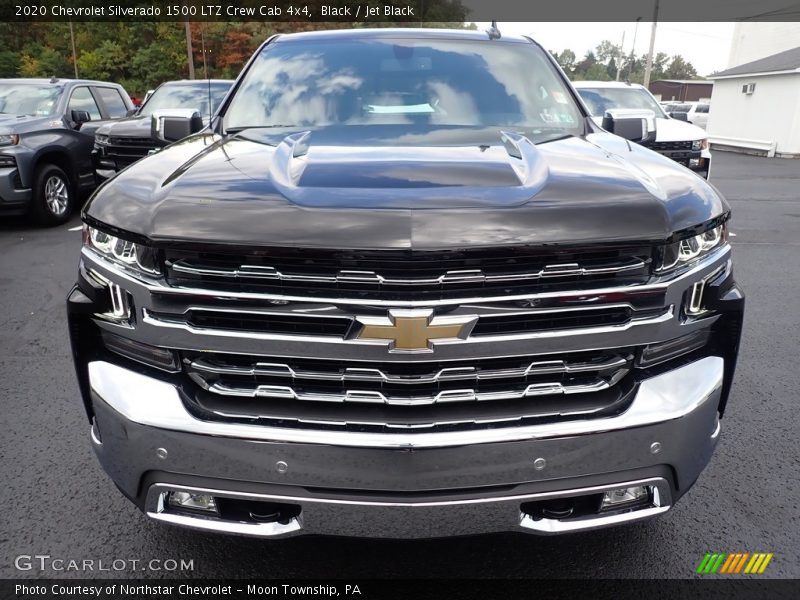 Black / Jet Black 2020 Chevrolet Silverado 1500 LTZ Crew Cab 4x4