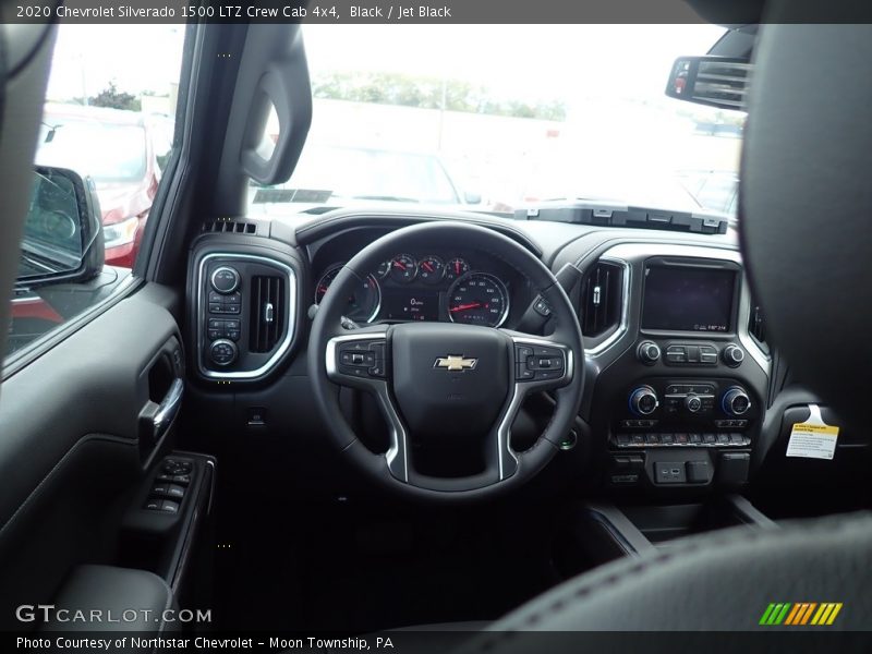 Black / Jet Black 2020 Chevrolet Silverado 1500 LTZ Crew Cab 4x4