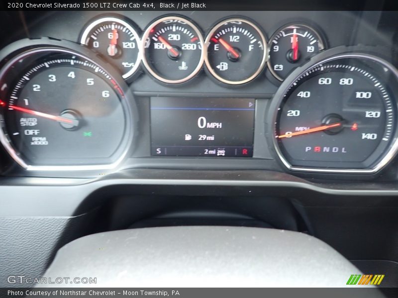  2020 Silverado 1500 LTZ Crew Cab 4x4 LTZ Crew Cab 4x4 Gauges