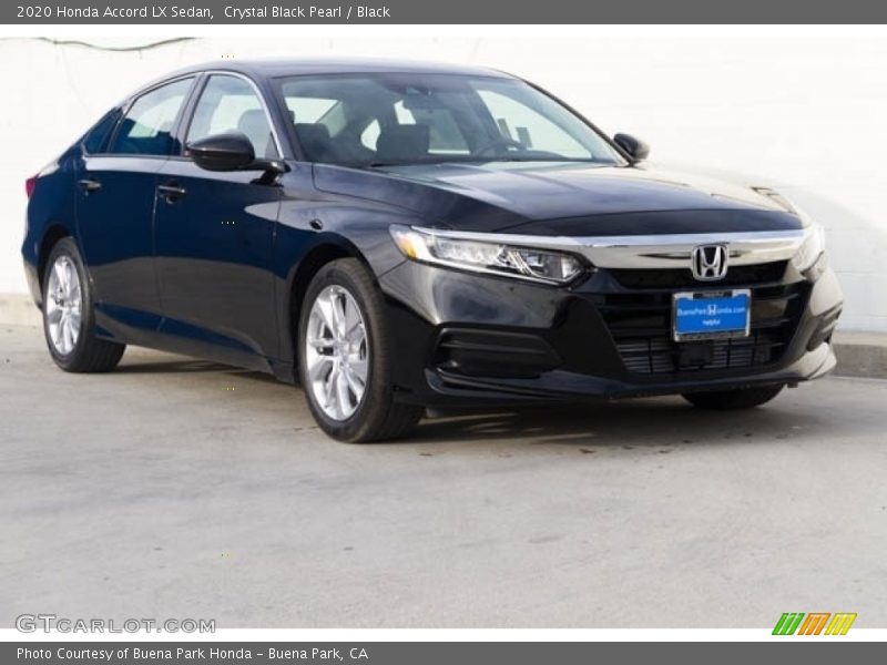Crystal Black Pearl / Black 2020 Honda Accord LX Sedan