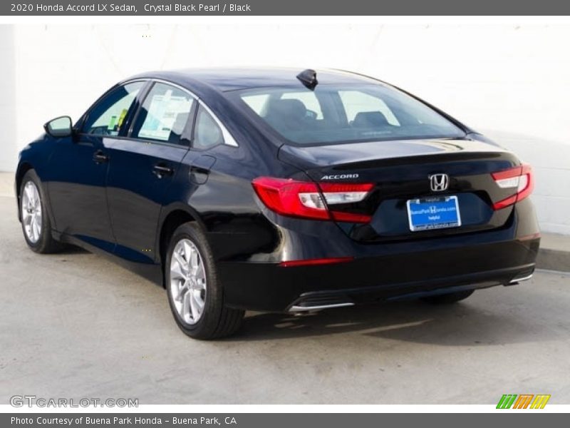 Crystal Black Pearl / Black 2020 Honda Accord LX Sedan