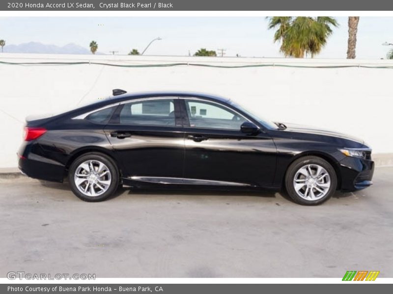 Crystal Black Pearl / Black 2020 Honda Accord LX Sedan