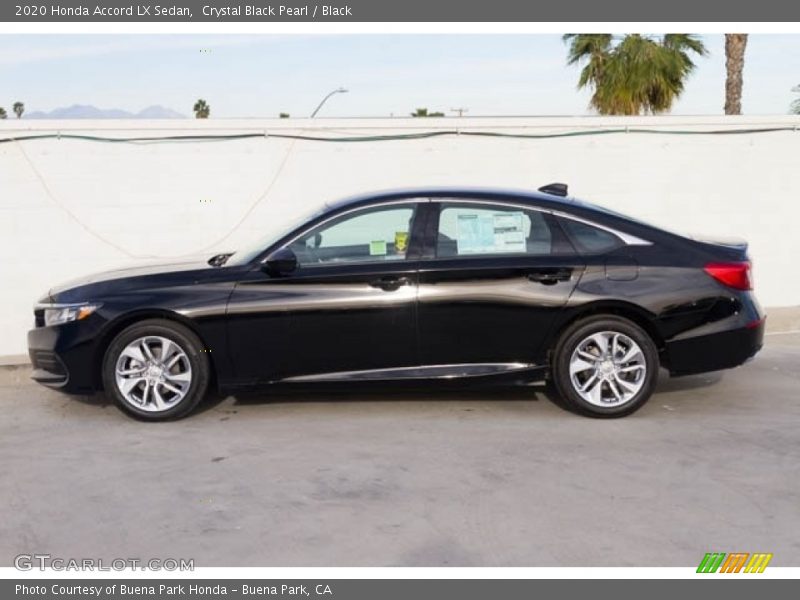 Crystal Black Pearl / Black 2020 Honda Accord LX Sedan