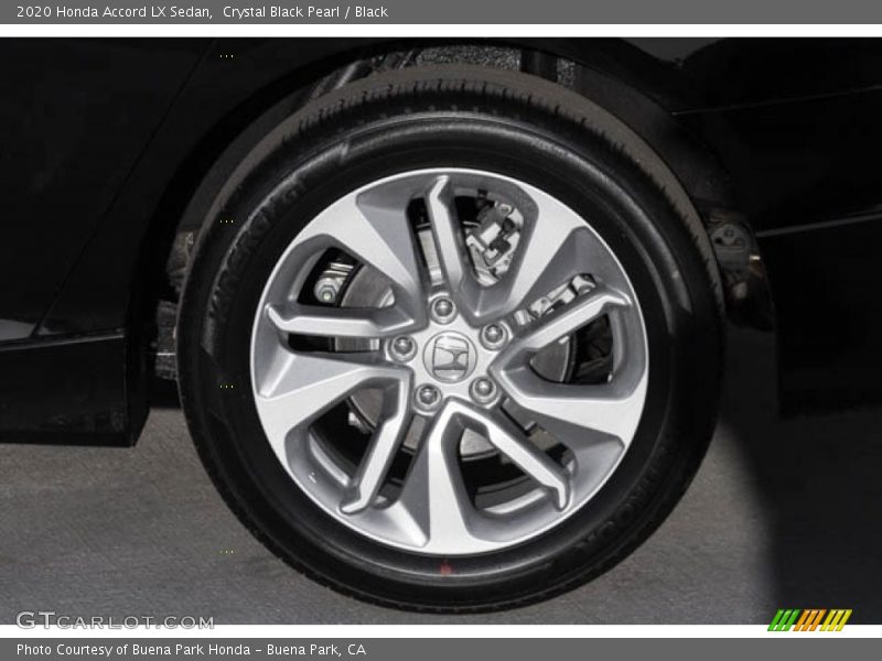 Crystal Black Pearl / Black 2020 Honda Accord LX Sedan